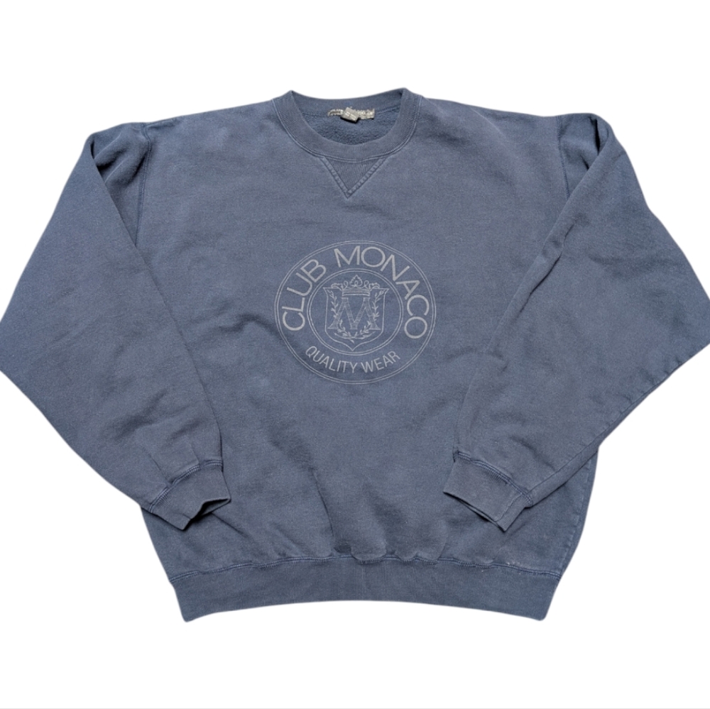 Vintage club Monaco crewneck sweatshirt (25x27)